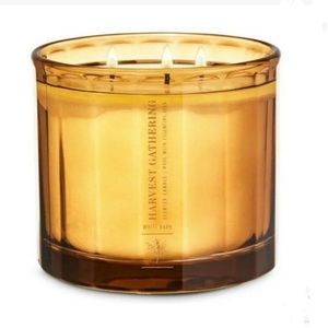 White Barn Harvest Gathering 3 Wick Candle